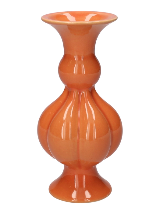 <h4>DF03-666802500 - Vase Celia2 d6.7/8xh16.8 orange</h4>