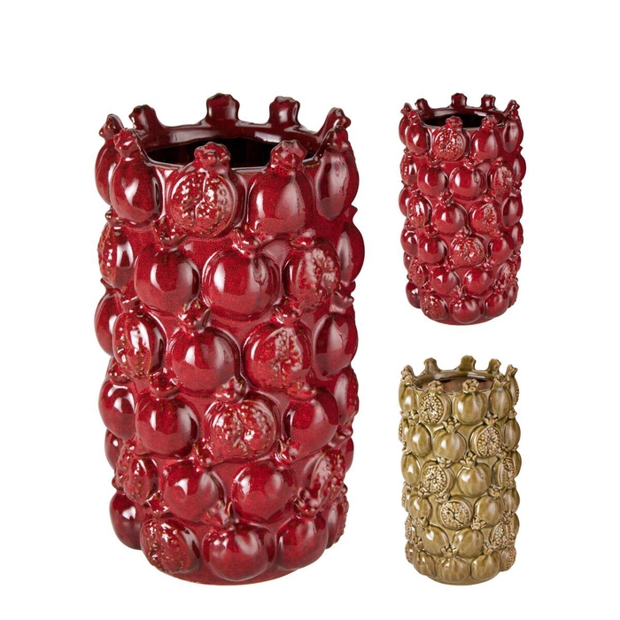 <h4>Autumn Ceramics Pom vase d16*28cm</h4>