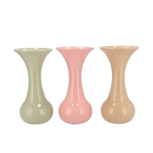 Mia Dreamy Pastel Mix Vase Neck Trumpet 13x13x27cm