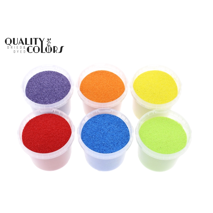 <h4>Kwarts 1 ltr bucket Mixed colours</h4>