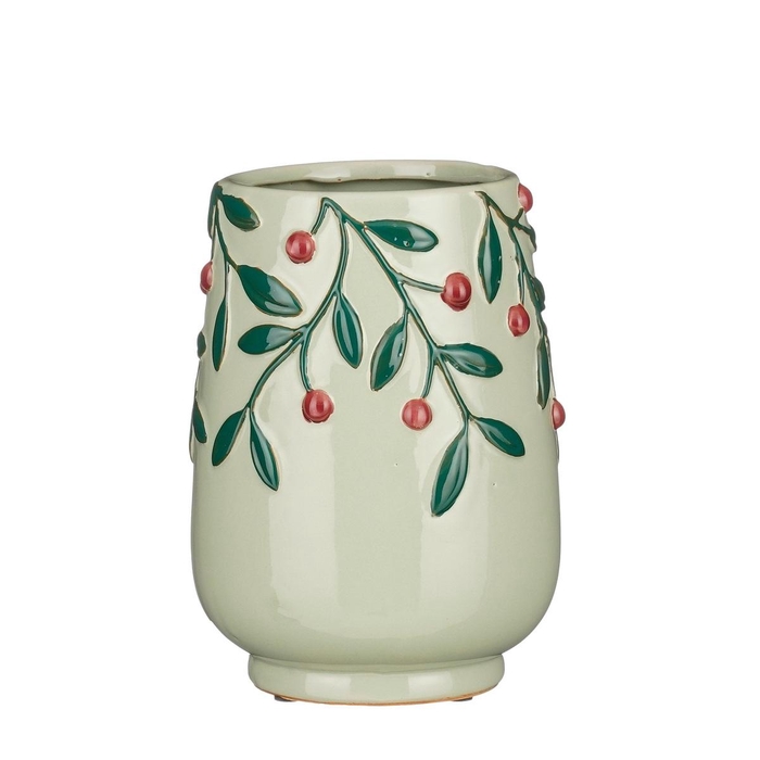 <h4>Keramiek Exclusief Felice vaas d17*24cm</h4>