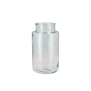 Glass Milk Carton Jelle 10.5x14x25cm