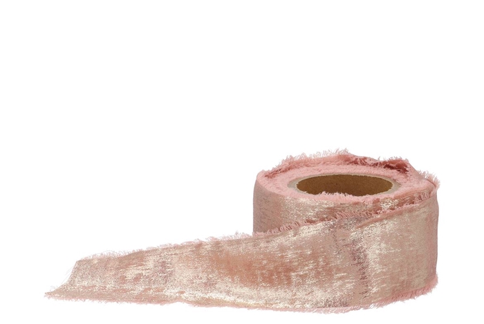 <h4>Ribbon Glam Raw Pink 10mx40mm</h4>