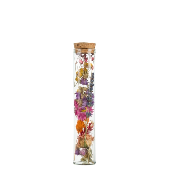 <h4>Droogbloemen-Wish Bottle Medium 15cm-Multi</h4>