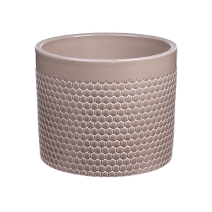 DF03-883808800 - Pot Capri d15xh13 grey glazed