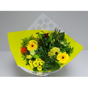 Bouquet Biedermeier Medium Yellow