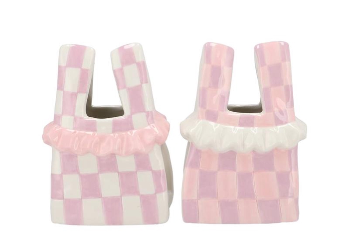 <h4>Yfke Dreamy Purple/pink Vase Bag Ass 14x9x19cm</h4>