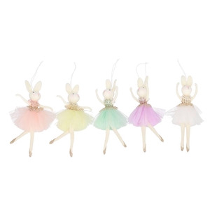 Easter Fun Hanger Dreamy Pastel Mix Bunny Ballet Ass 10x22cm