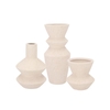 Lisboa White Vase Bubble S/3 11x11/11x16/10x24