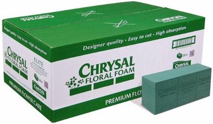 <h4>Chrysal Floral Foam Brick 20pcs</h4>