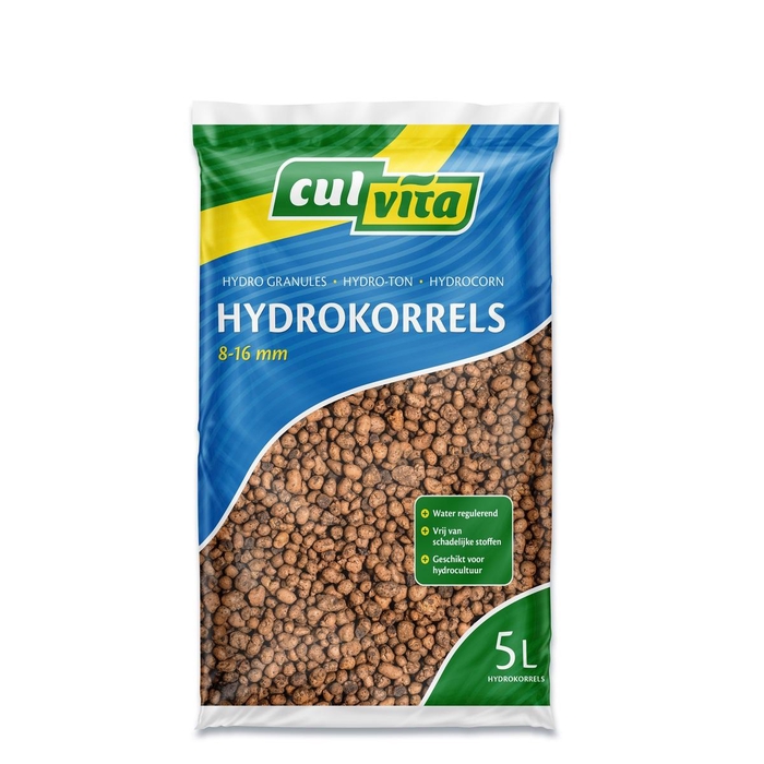 <h4>Bodemverzorging Hydrokorrels 8-16mm 5L</h4>