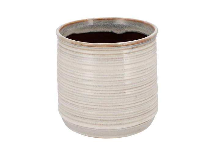 <h4>Bella White Pot 17x17x15cm</h4>