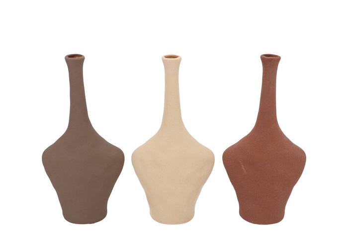 <h4>Indre Woods Brown/sand Bottle 15x6x30cm</h4>