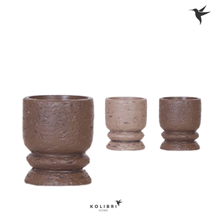 Kolibri Home Vintage pot brown mix