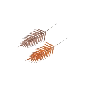 Pick Shine Fern Copper/bronze 48cm Ass P/12 Nm