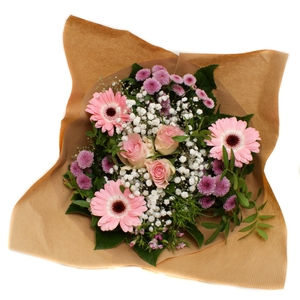 BOEKET ROCOCO ROZE