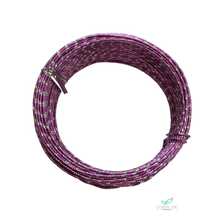 <h4>DIAMOND SENSATION WIRE 2MM*30M LAVENDER</h4>