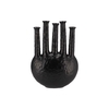 Inga Jahra Black Vase Oval Tube 34x15x47cm Nm