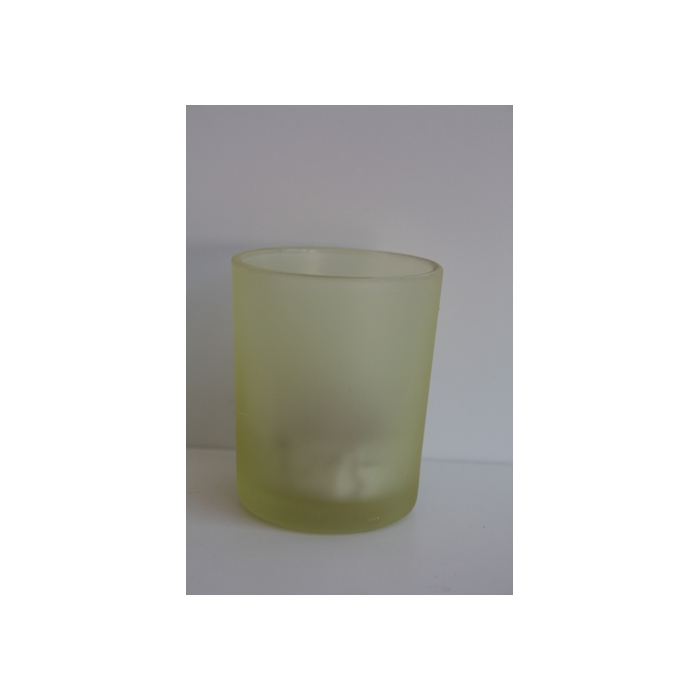 <h4>THEELICHTPOTJE GLAS H6.5 D5.5 GEEL</h4>