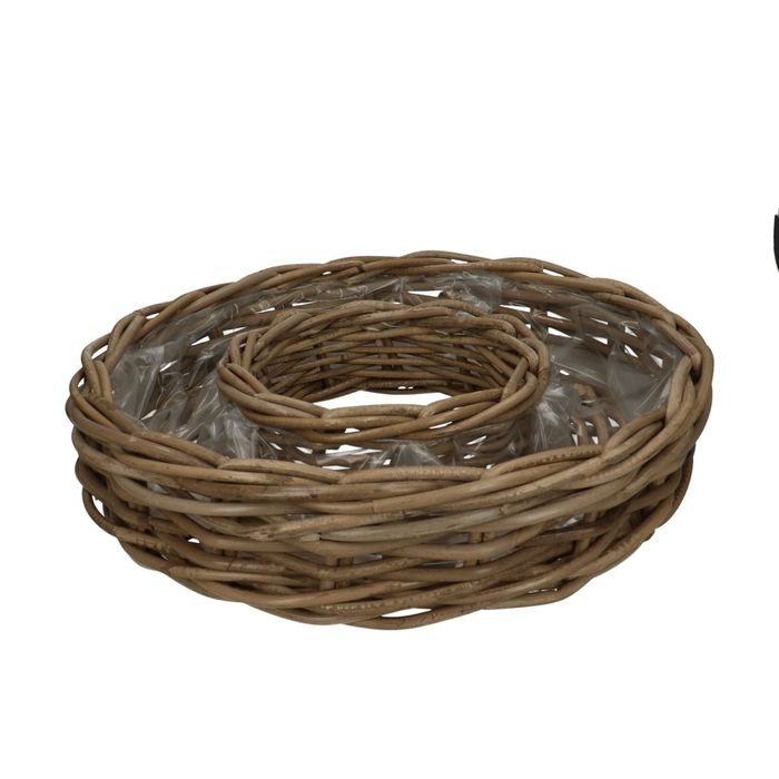 <h4>Baskets rattan Ring d40*9cm</h4>