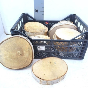 HUIS EN TUINDECO OV HOUTSCHIJF 17 CM