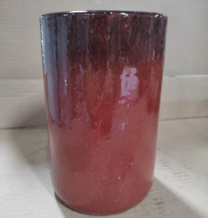 <h4>CACHEPOT ROMA 1 VERMELHO TULIPA (ROMA01VT) 007597</h4>