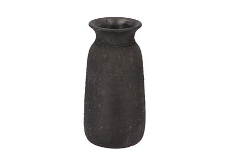 <h4>Bali Black Coal Vase 16x30cm</h4>