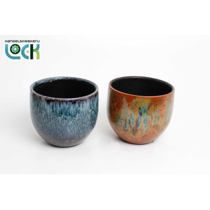 Luuk Mason mix keramiek Blauw/Terra