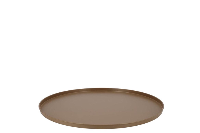 <h4>Coaster Dark Gold Tray Metal 37x2cm</h4>