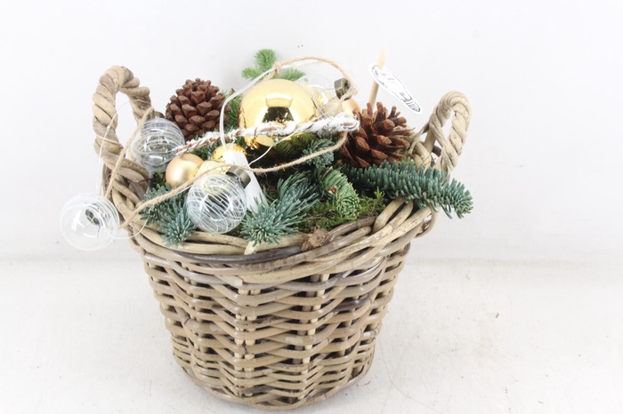 <h4>arr5 Kerst PL - Kubu mand L gold LED</h4>