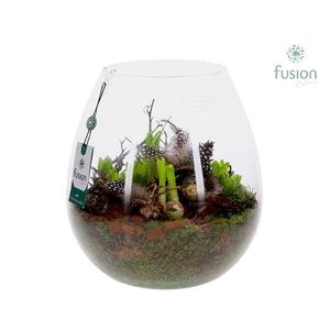 Green Bottle Abby XLarge met Pasen arrangement