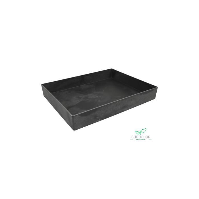 <h4>MELAMINE TRAY BASIC GREY 43,5X34,5X6CM</h4>