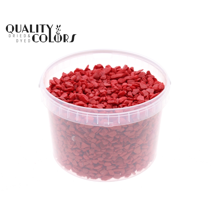 <h4>Rocks 3 ltr bucket Red</h4>