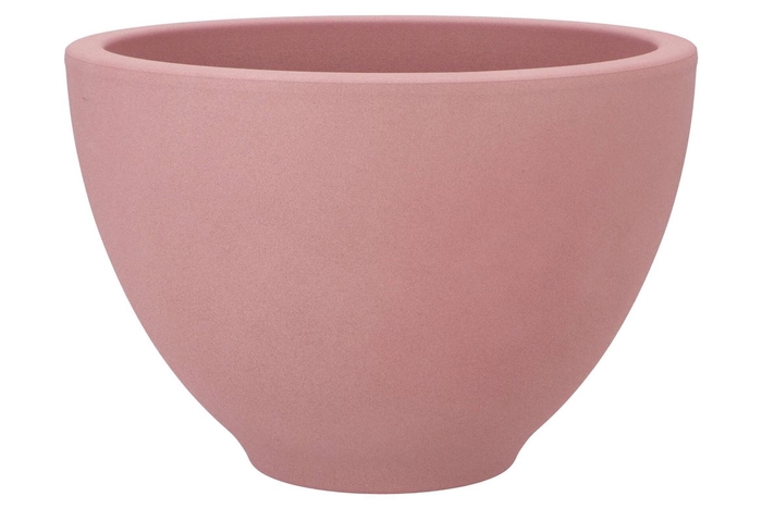 <h4>Vinci Pink Bowl Sphere Shaded 31x21cm</h4>