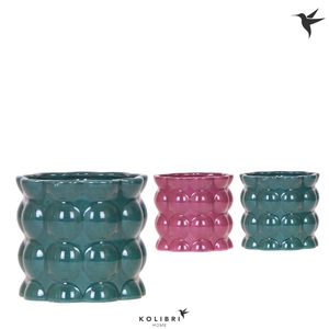 Kolibri Home Cotton pot green mix