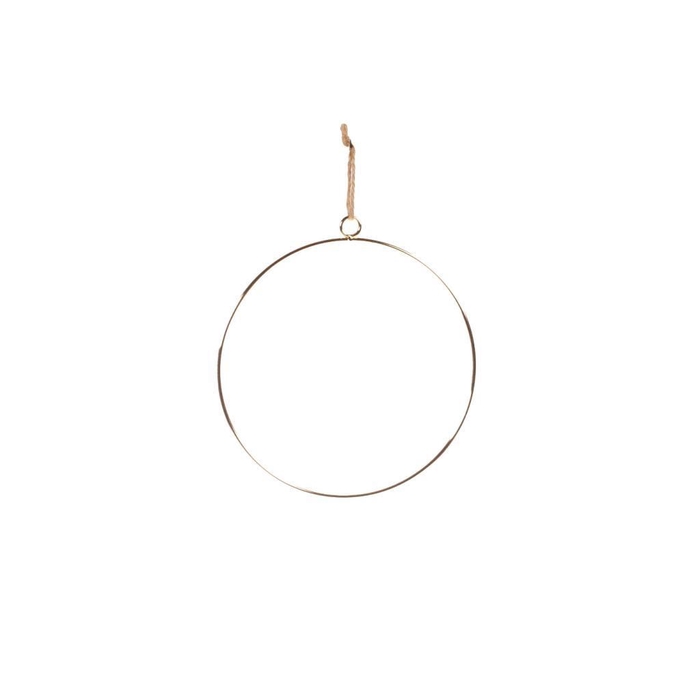 <h4>Ring 20cm metal small SB gold</h4>