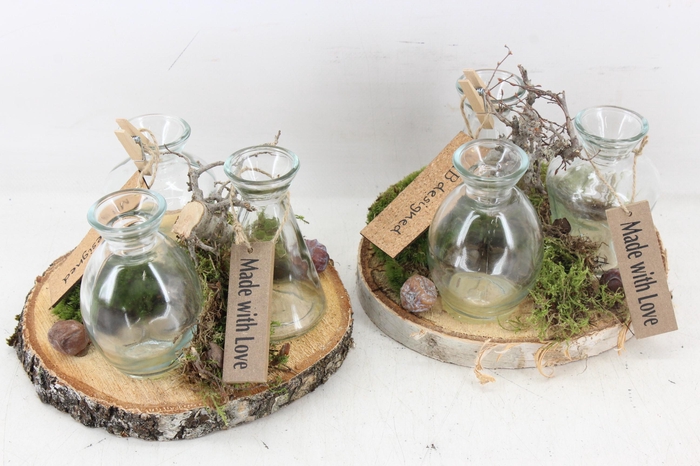 <h4>arr2 MB - Hout schijf 3fles naturel</h4>