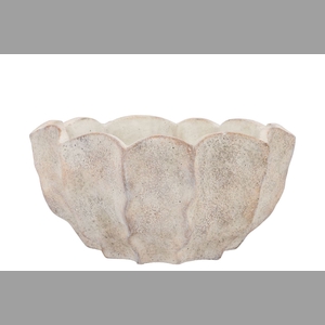 Alaska Wavy Sand Bowl 30x30x15cm