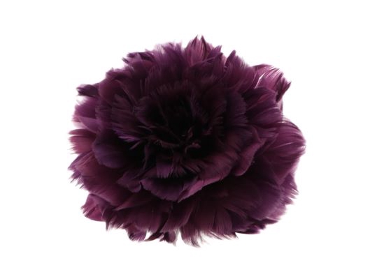 Feather Rose Clip H8D11