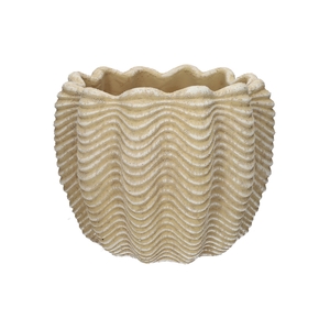DF03-741272367 - Pot Oceana d16.5/18.5xh14.5 brown