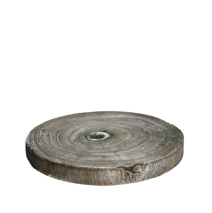 <h4>Dried articles Wood slice Appolonia 30cm</h4>