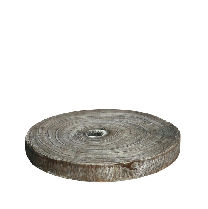 <h4>Dried articles Wood slice Appolonia 30cm</h4>