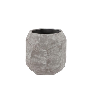 Sintra Grey Pot 18x18x18cm Nm