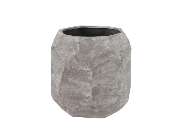 <h4>Sintra Grey Pot 18x18x18cm Nm</h4>