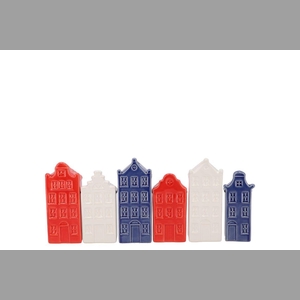 A'dam Houses Canal Vase Dutch Glory 5x4x14cm Nm