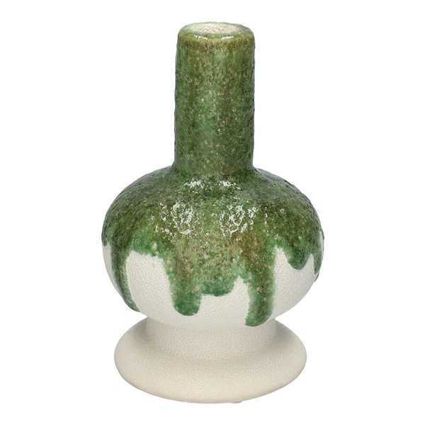 <h4>Candle holder Esencia1 d4\\12xh19.3 green\\white</h4>