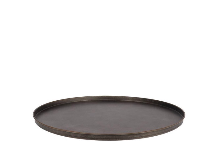 <h4>Coaster Bronze Tray Metal 25x25x2cm Nm</h4>