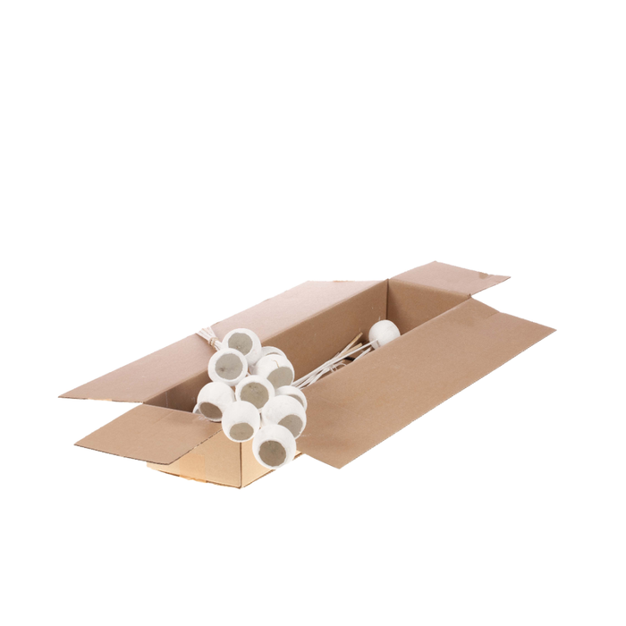 <h4>Bell Cup O/s 10pc Sb White Misty</h4>