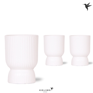 Kolibri Home Diabolo pot white 12 cm