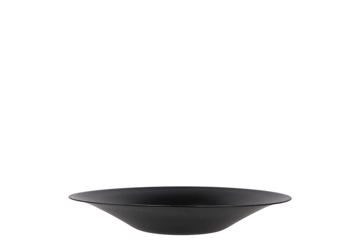 Zinc Basic Black Bowl 22cm